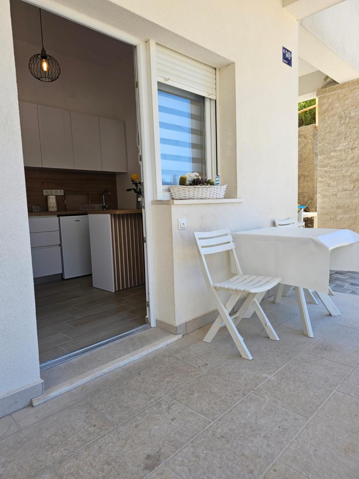 Apartmani Butigan-Tiha Luka เนอุม ภายนอก รูปภาพ